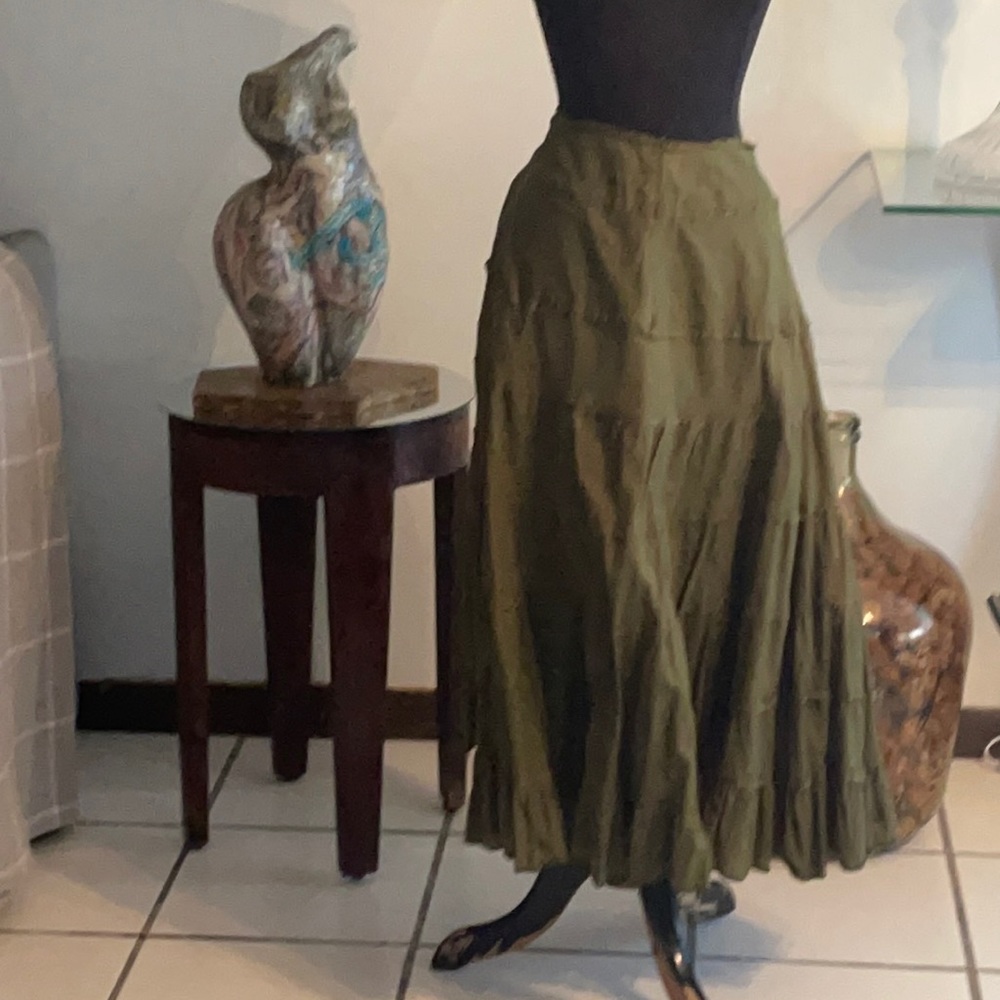 Bohemian Maxi Skirt.